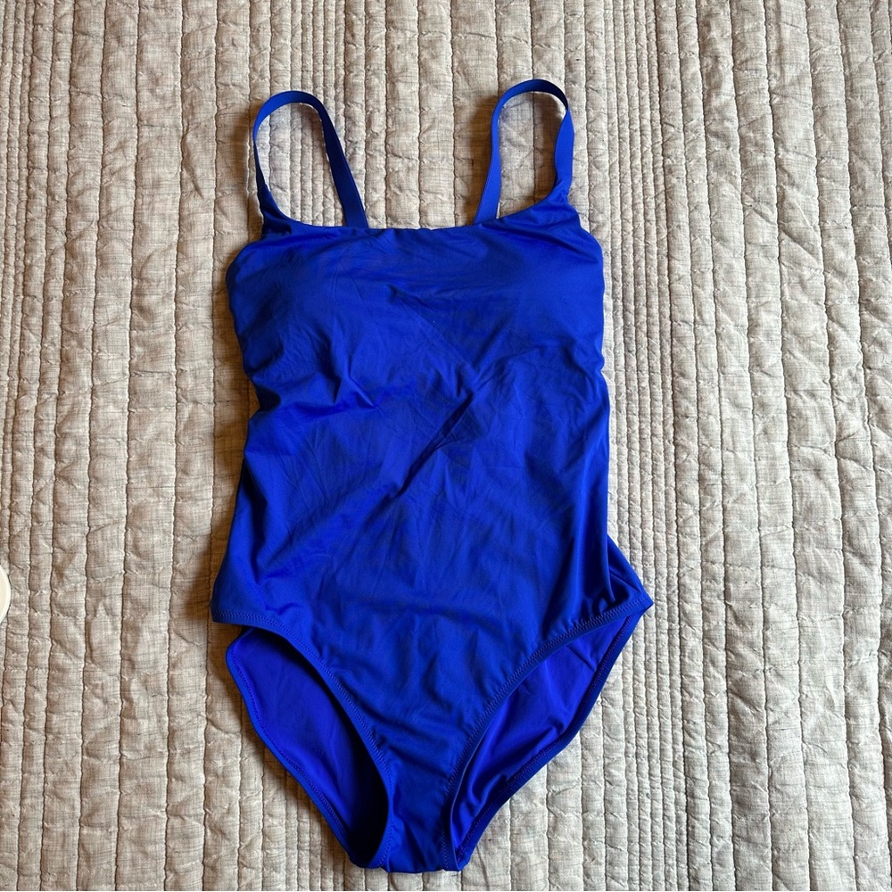 NWT, medium, blue Athleta Hermosa one-piece swimsuit